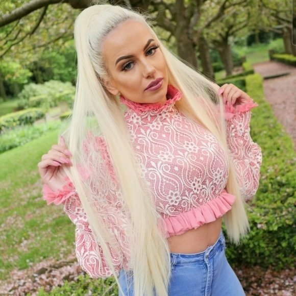 Glitzynglamz Other - 34in ponytail blonde